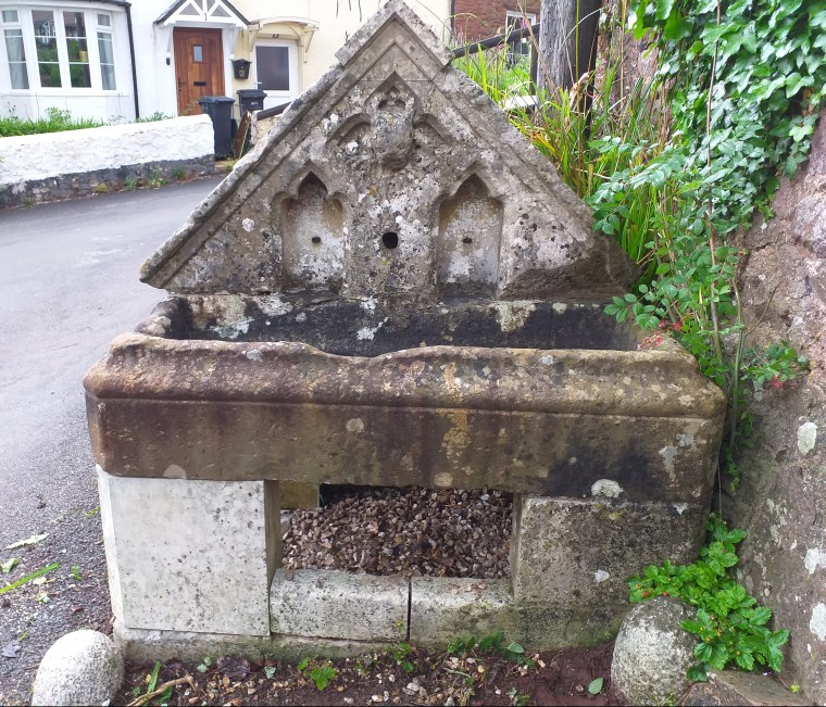 Drinking Trough in the centre of the village.