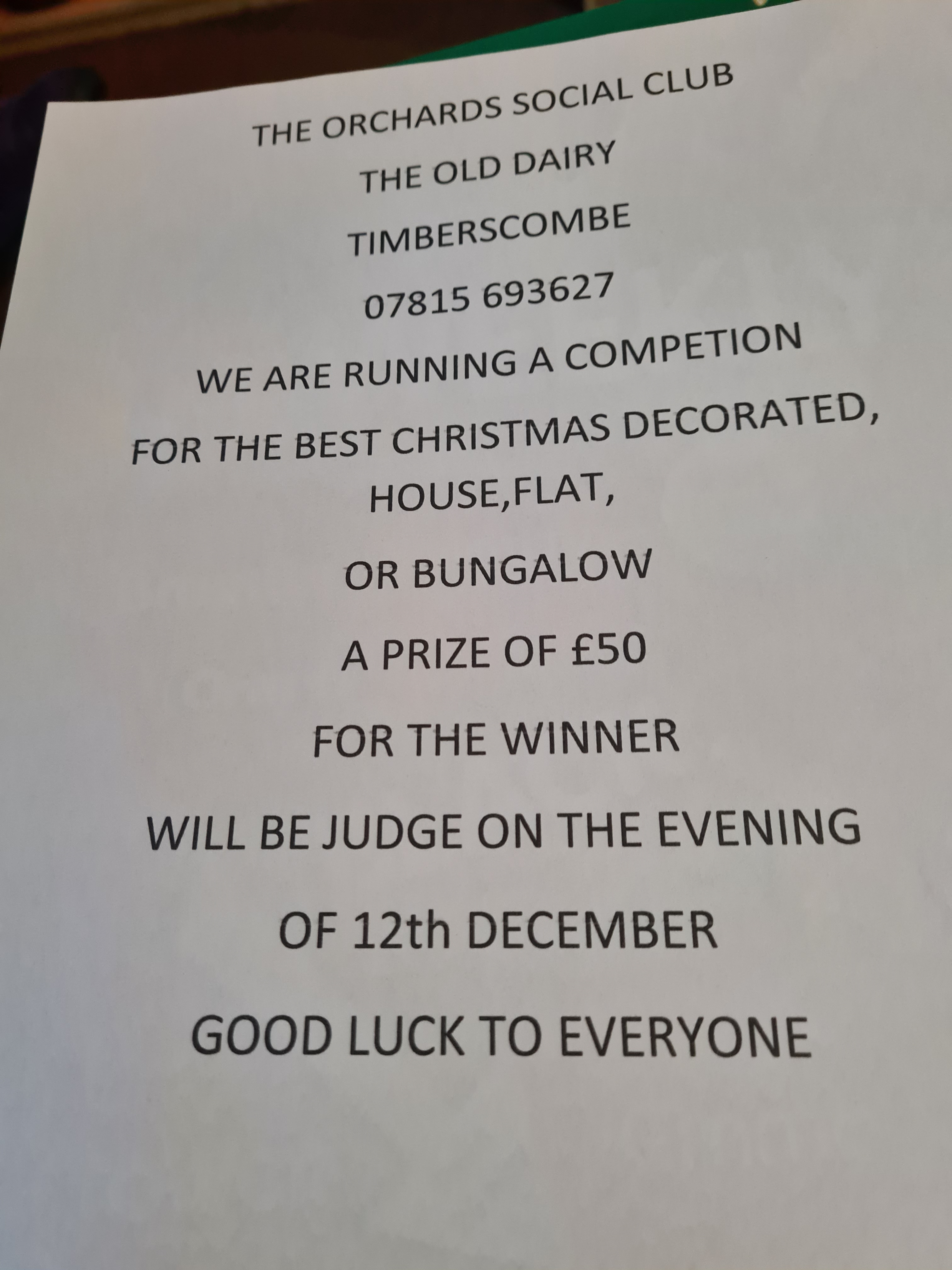 House Competition